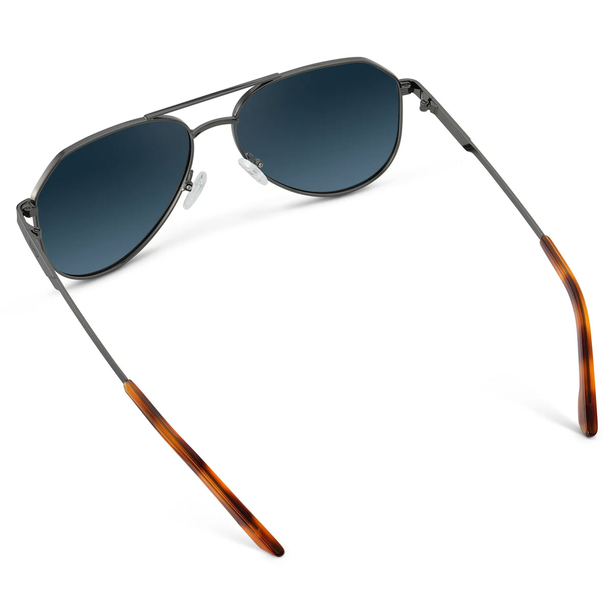 Gunmetal / Deep Blue Gradient Lens