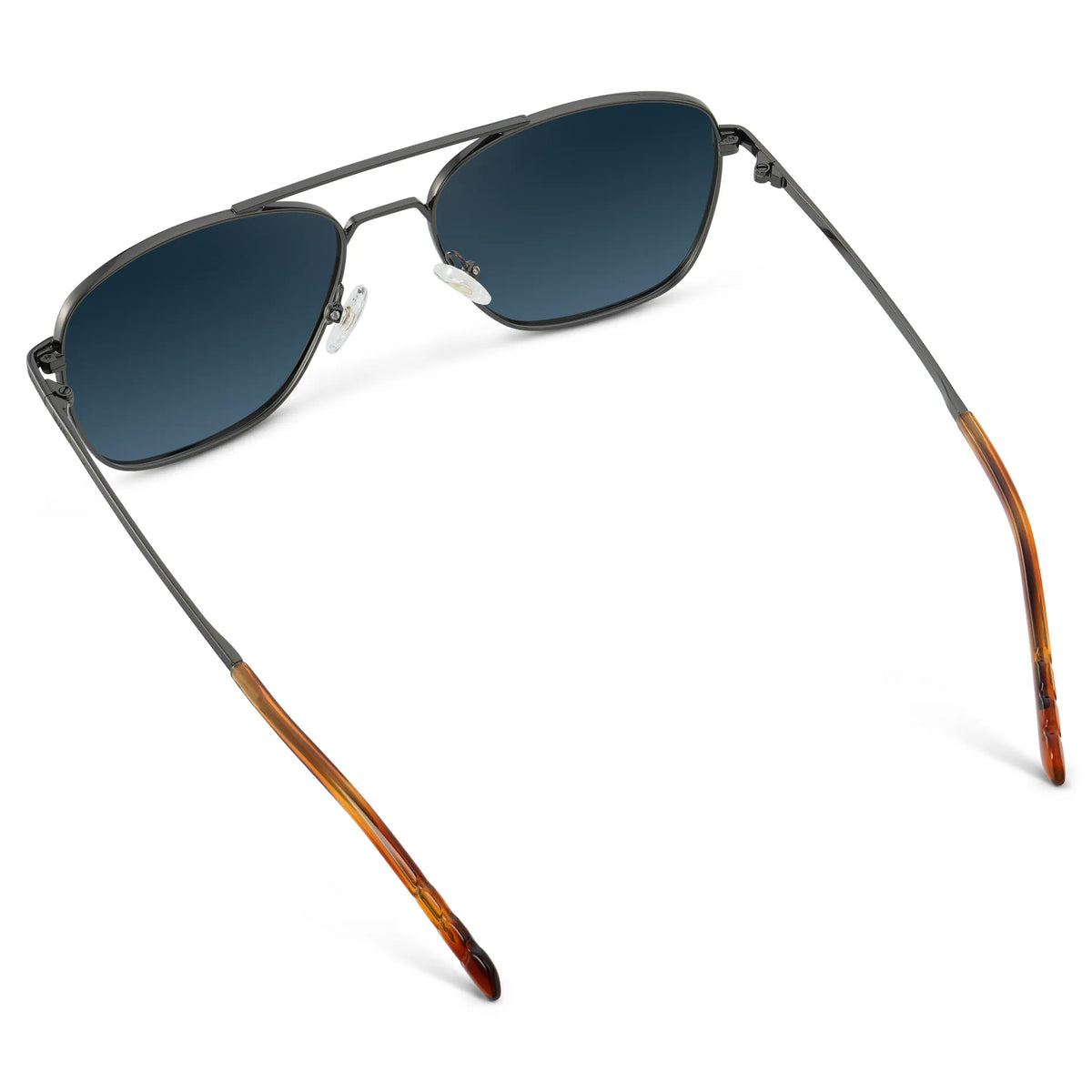 Gunmetal / Deep Blue Gradient Lens