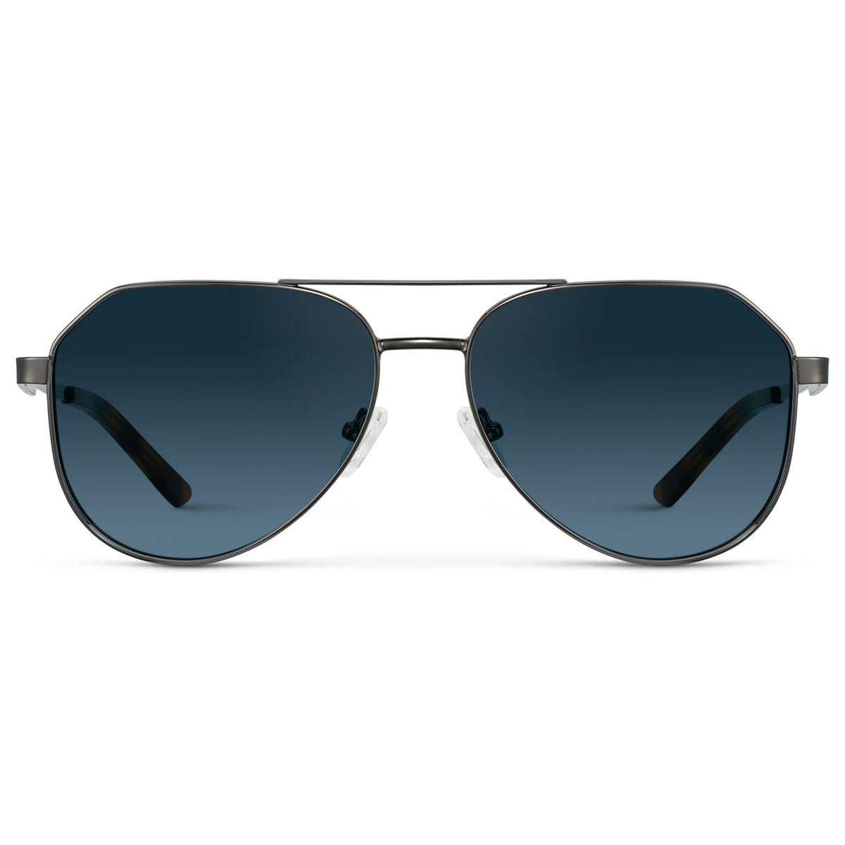 Gunmetal / Deep Blue Gradient Lens