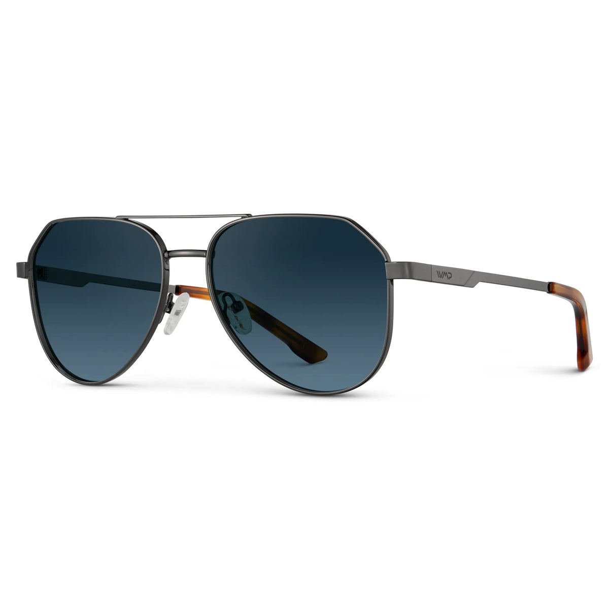 Gunmetal / Deep Blue Gradient Lens