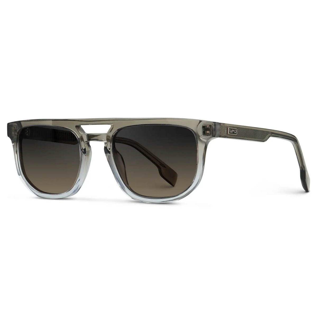 Charcoal Grey / Grey Brown Gradient Lens
