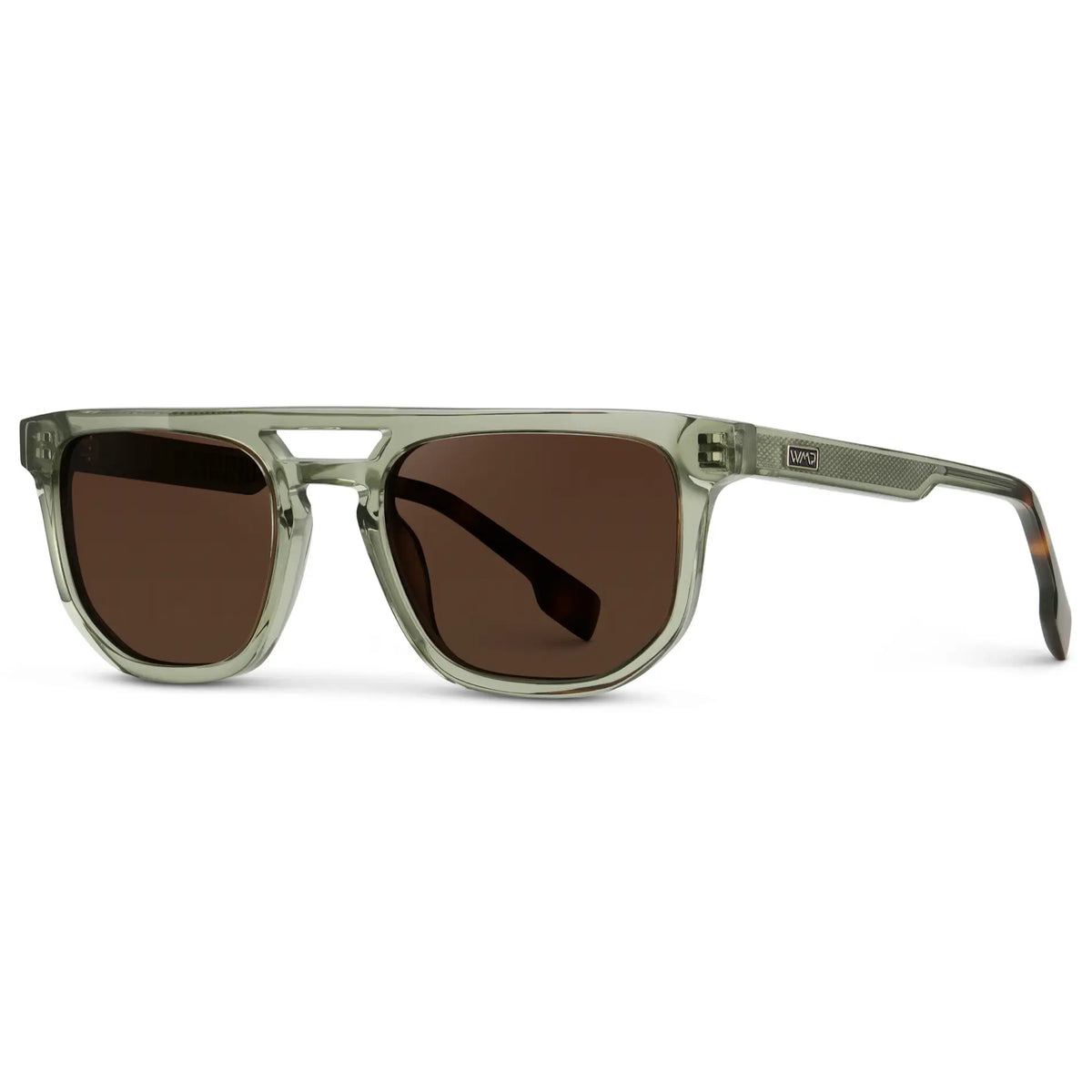 Palm Green / Dark Brown Lens