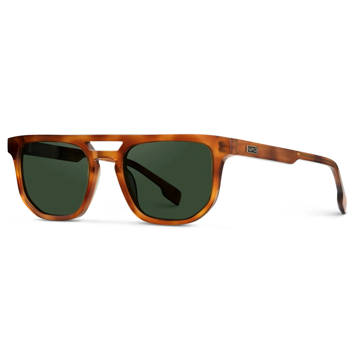 Honey Tortoise / Smoke Green Lens