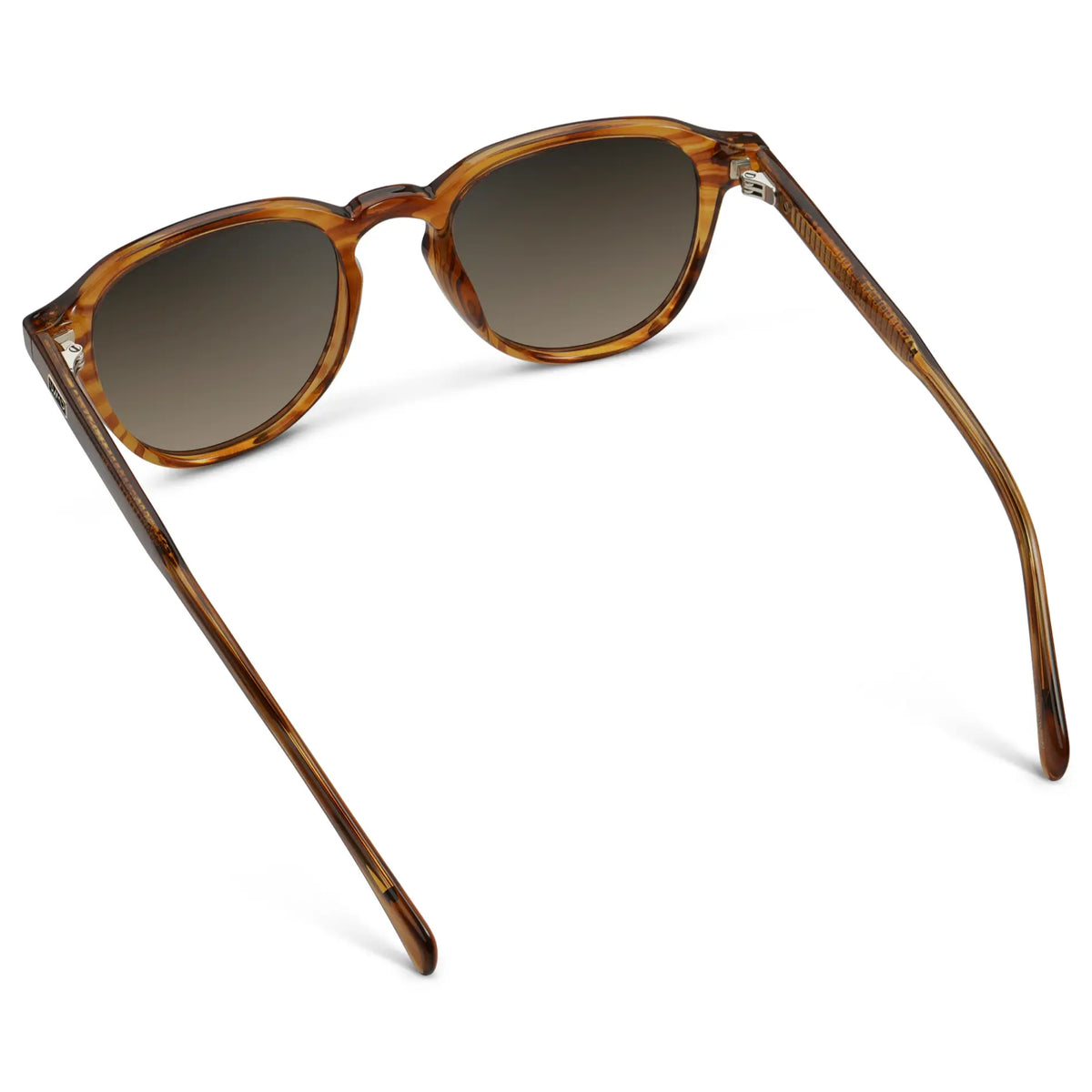 Golden Brown Grain / Grey Brown Gradient Lens