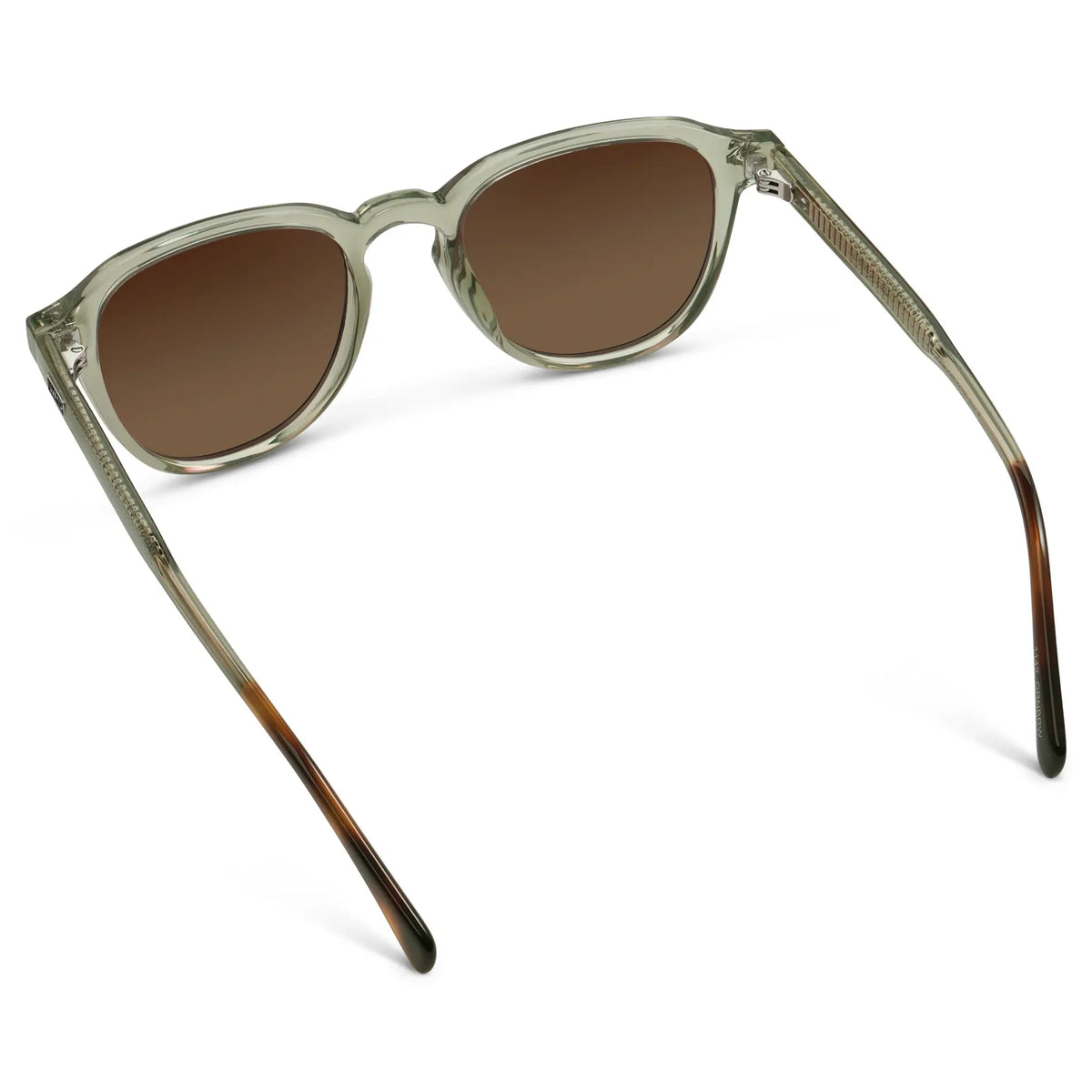 Palm Green / Brown Gold Gradient Lens