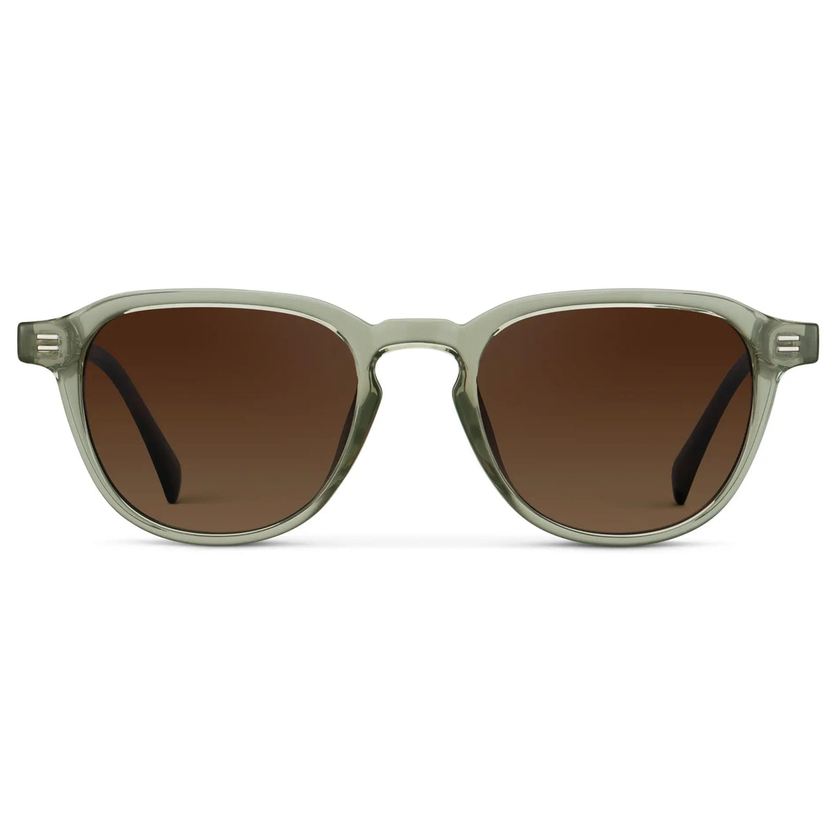Palm Green / Brown Gold Gradient Lens