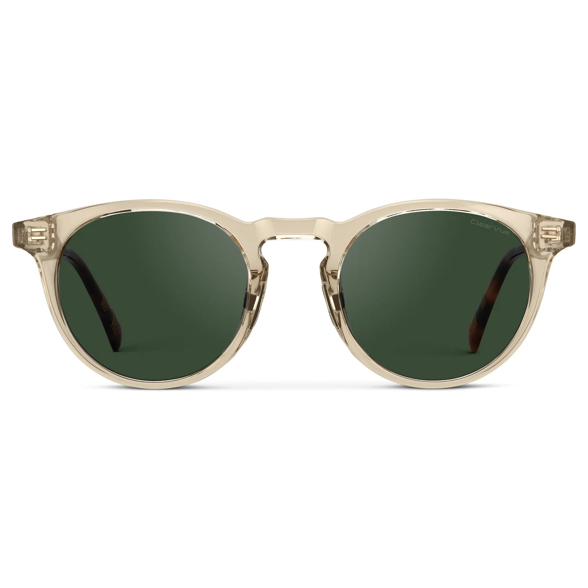 Crystal Sand Brown / Smoke Green Lens