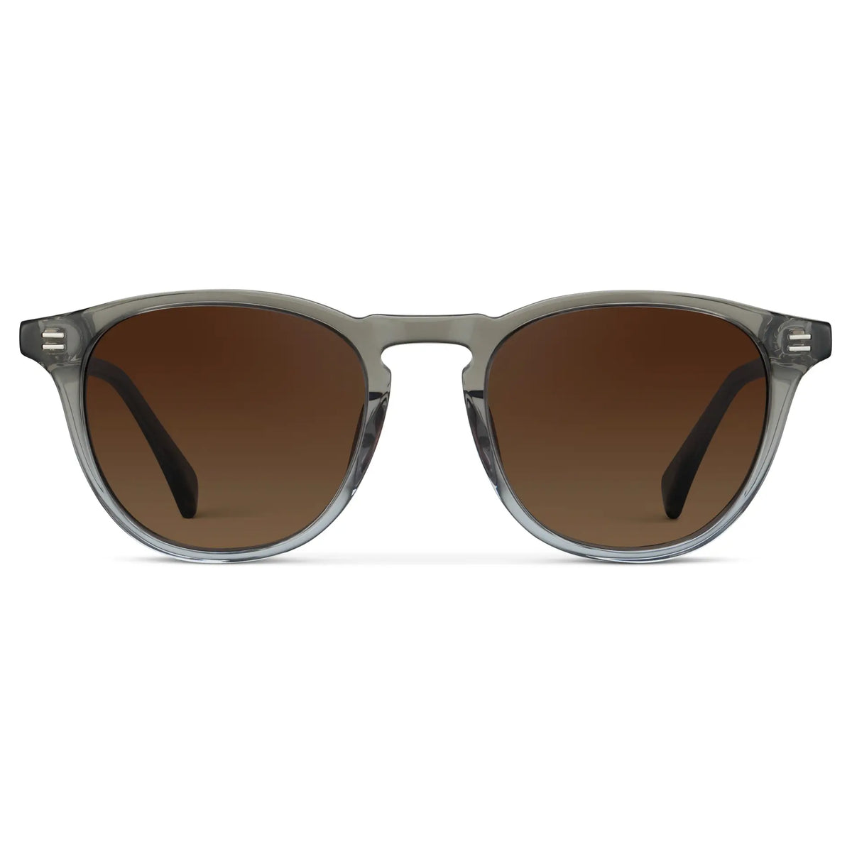 Charcoal Grey / Brown Gold Gradient Lens