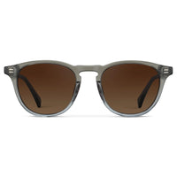 Charcoal Grey / Brown Gold Gradient Lens