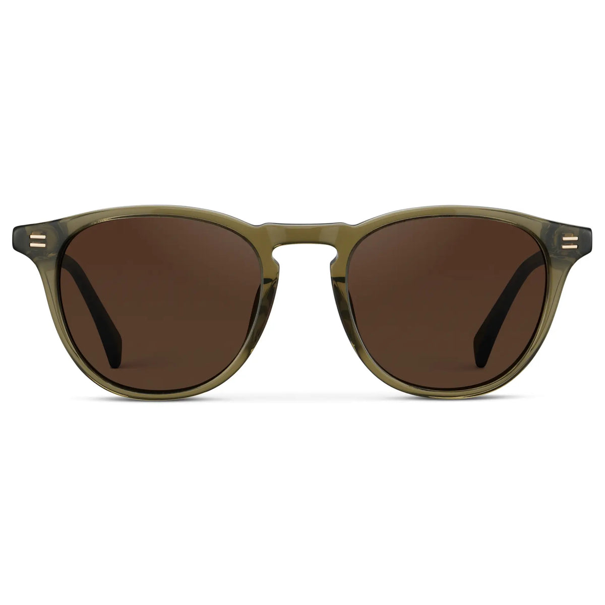 Khaki Green / Dark Brown Lens
