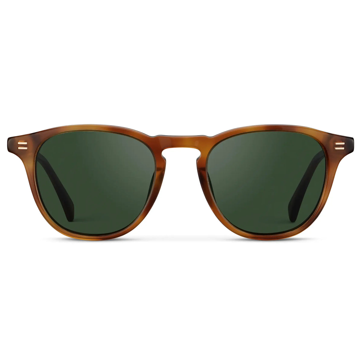 Honey Tortoise / Smoke Green Lens