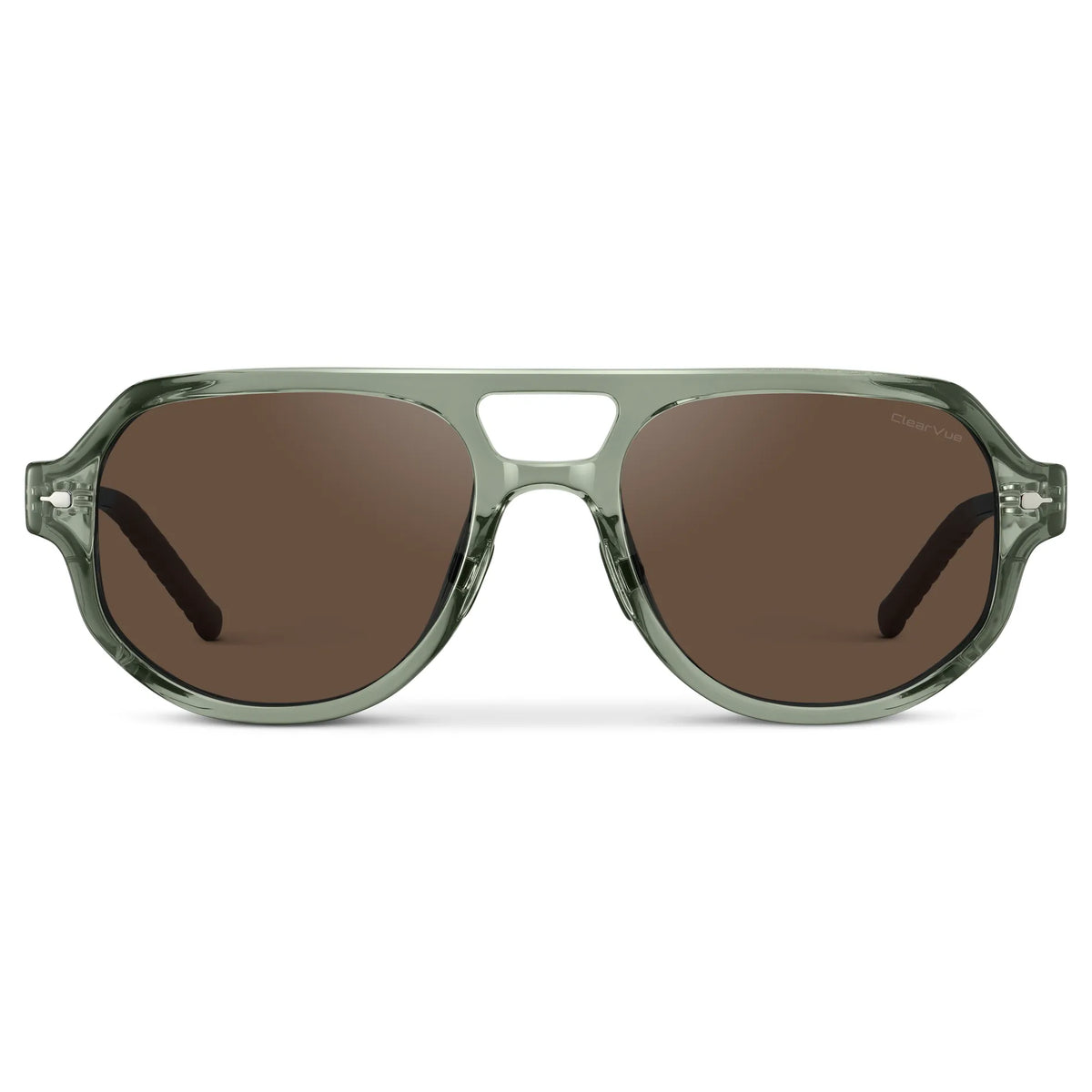 Sage Green / Brown Lens