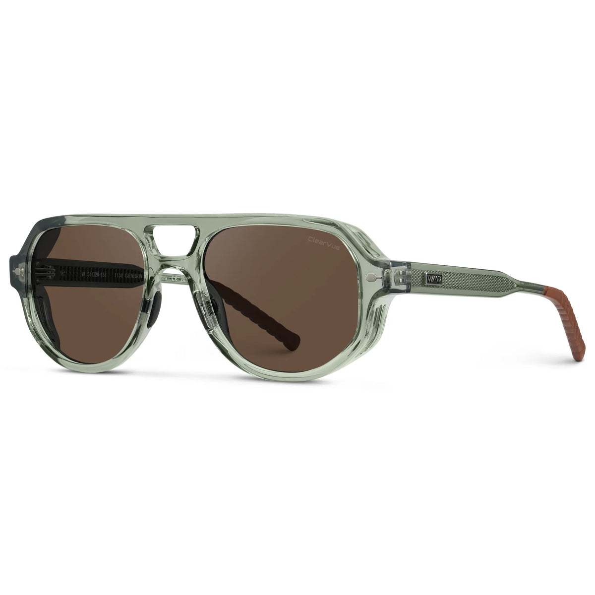Sage Green / Brown Lens