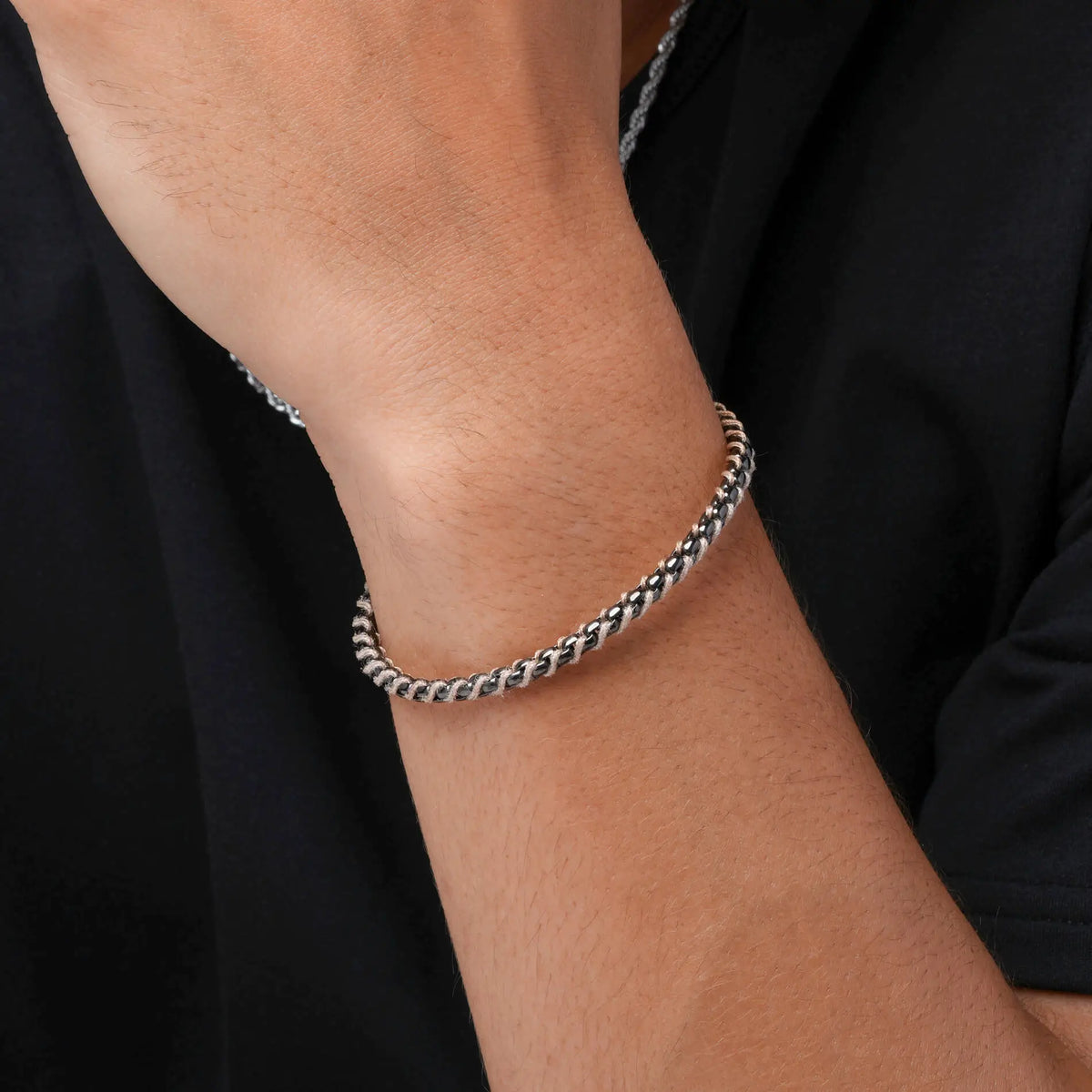 Gunmetal / Sand Rope
