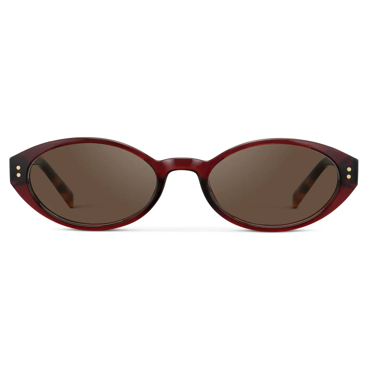 Red Garnet / Brown Lens