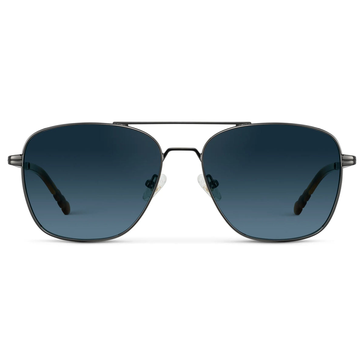 Gunmetal / Deep Blue Gradient Lens