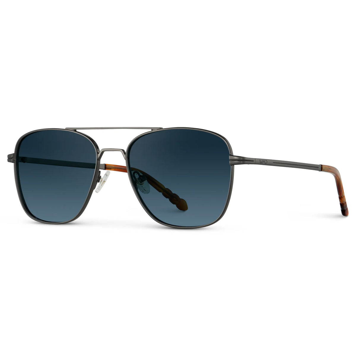 Gunmetal / Deep Blue Gradient Lens
