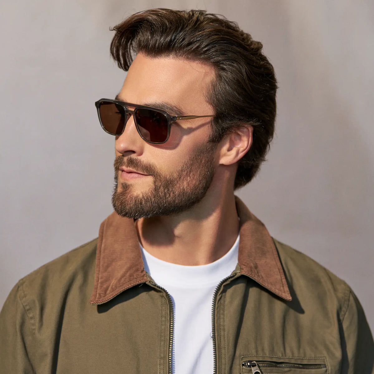 Smoke Grey / Dark Brown Lens