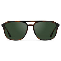 Brown Tortoise / Smoke Green Lens