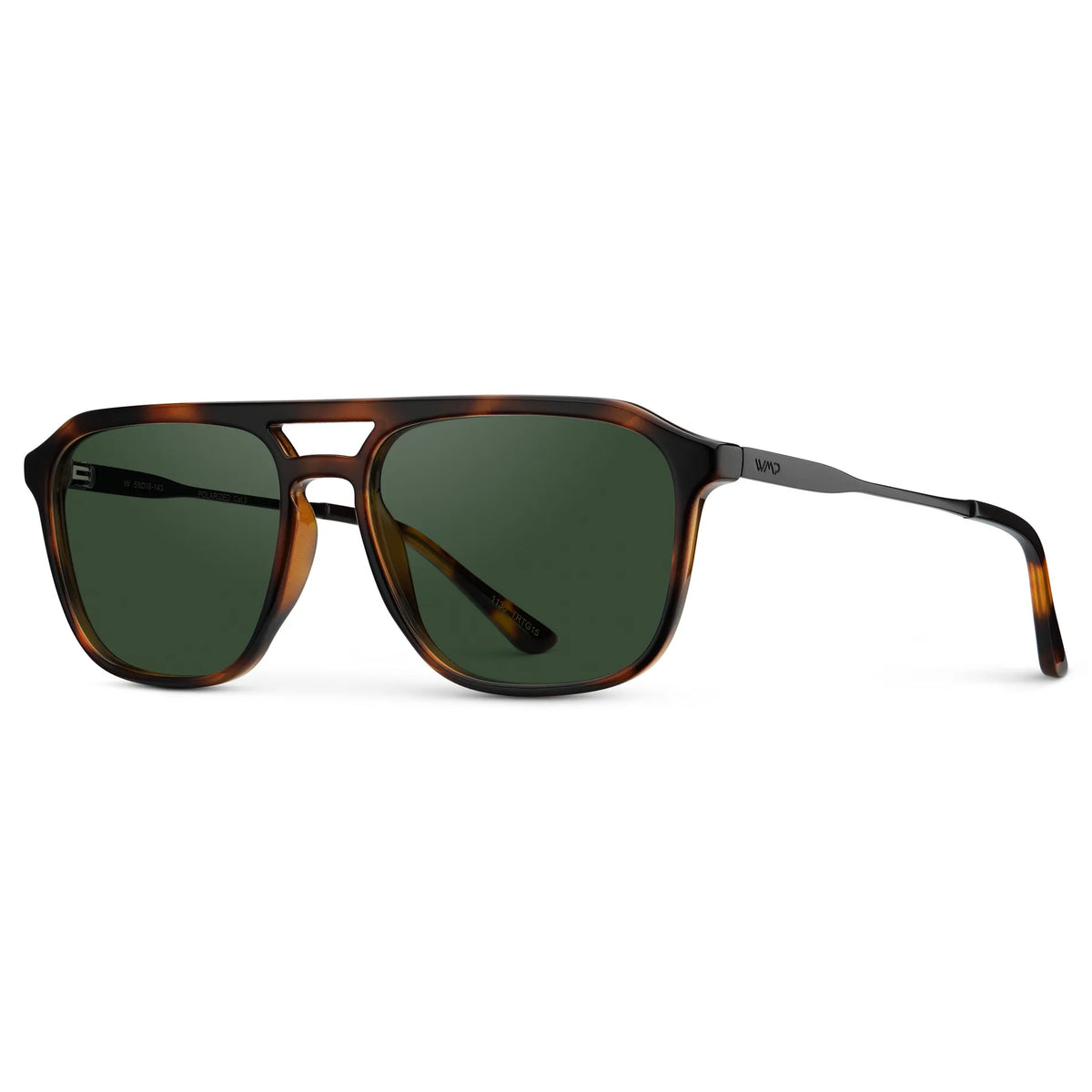 Brown Tortoise / Smoke Green Lens