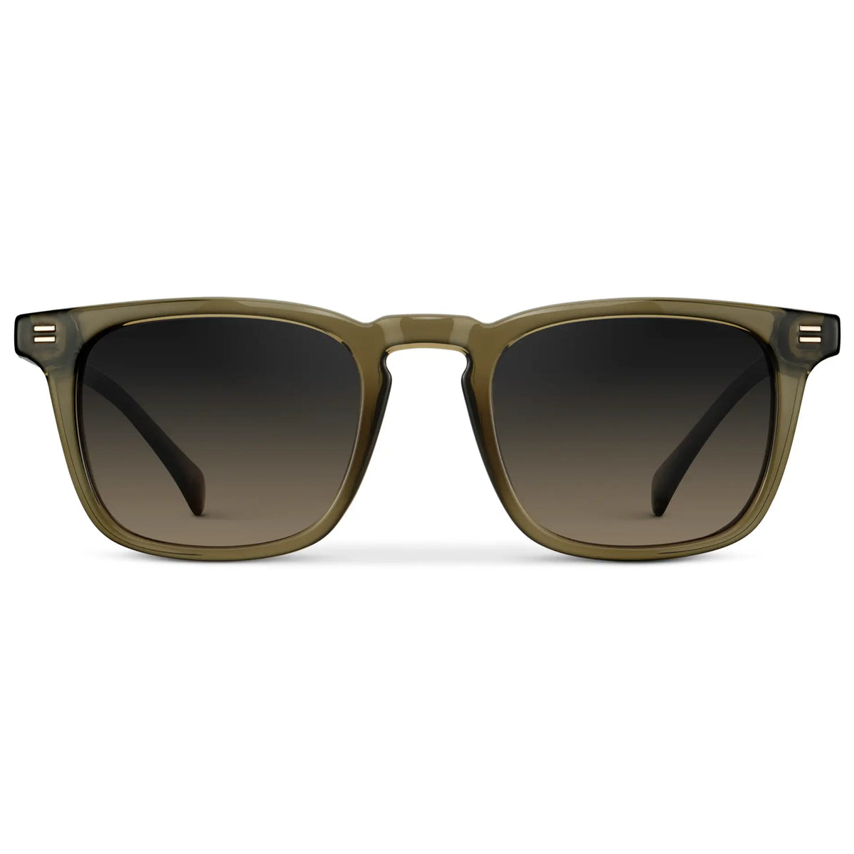 Khaki Green / Grey Brown Gradient Lens