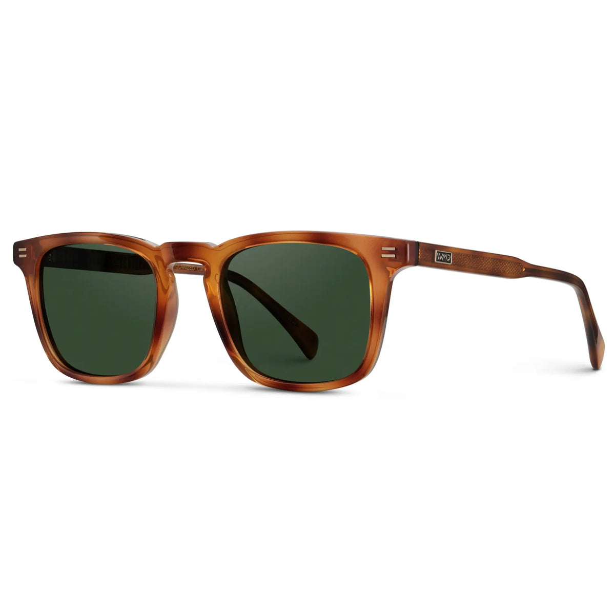 Honey Tortoise / Smoke Green Lens