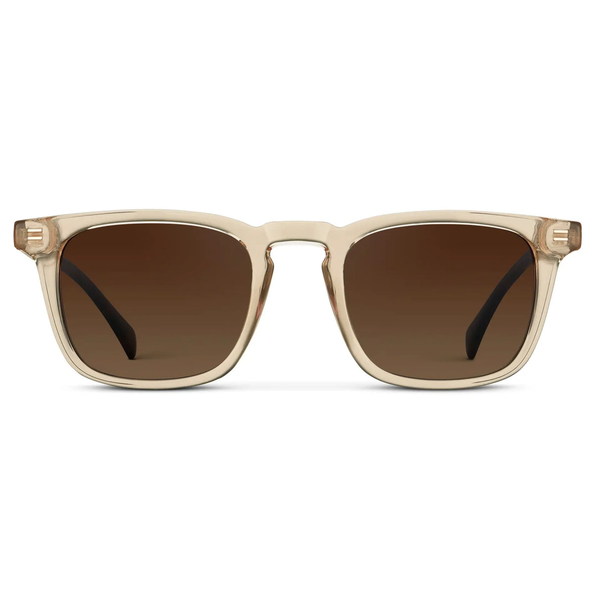 Sand Brown / Brown Gold Gradient Lens