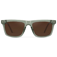 Sage Green / Dark Brown Lens