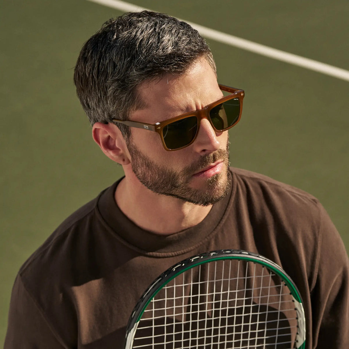 Dune Brown / Smoke Green Lens