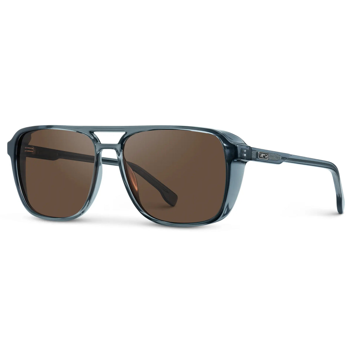 Stone Blue / Brown Lens