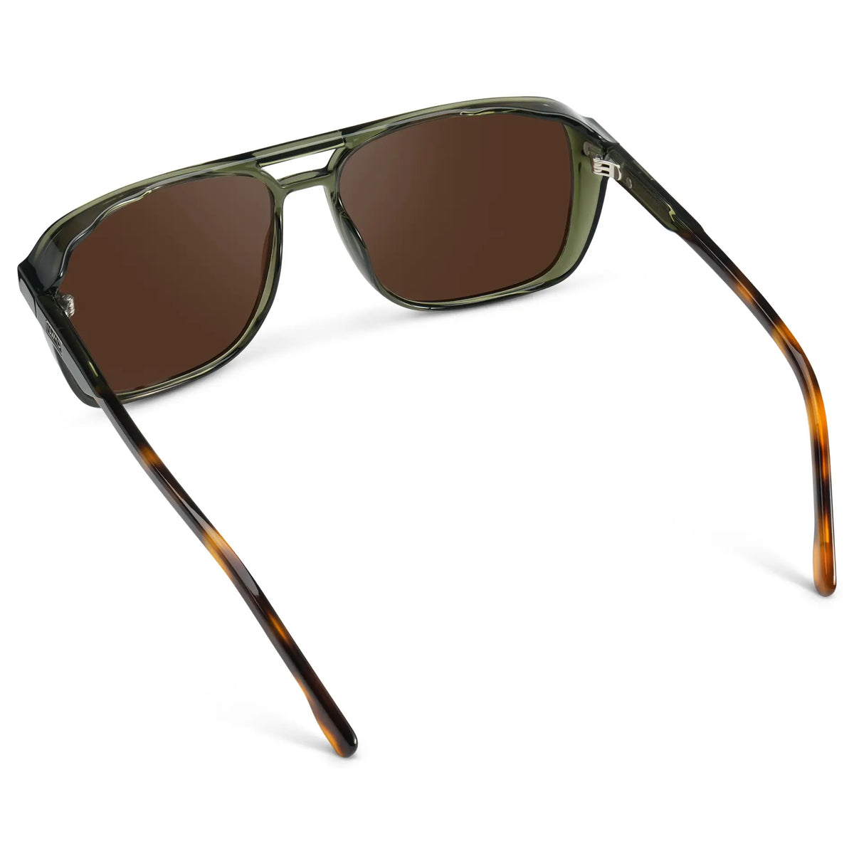 Tortoise Sage / Dark Brown Lens