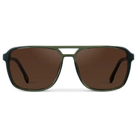 Tortoise Sage / Dark Brown Lens