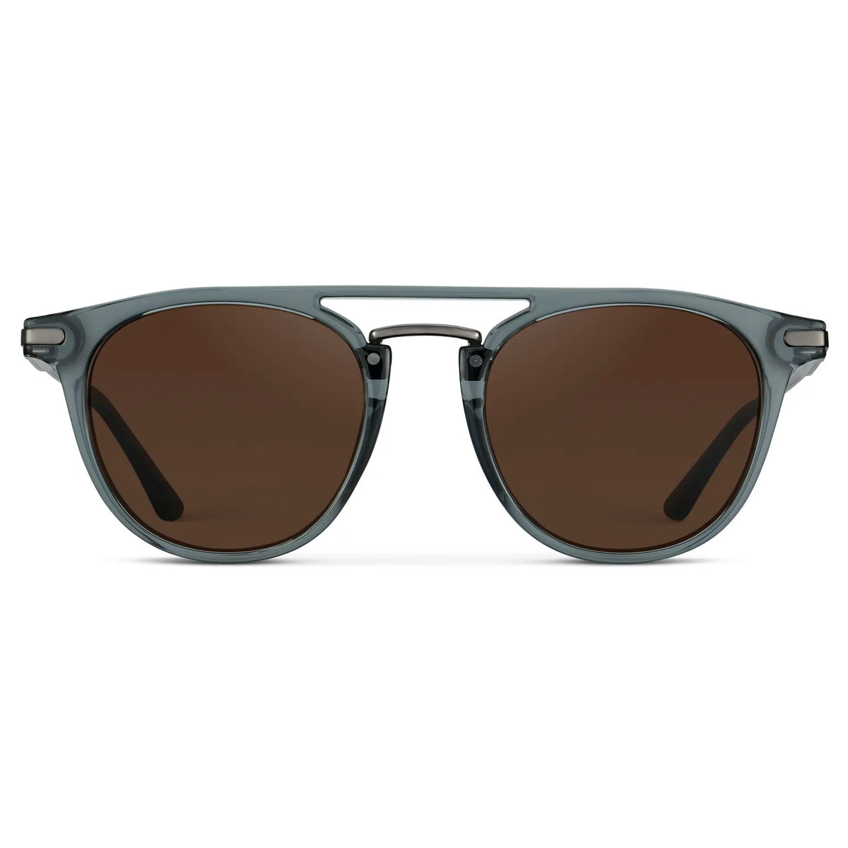 Stone Blue / Dark Brown Lens