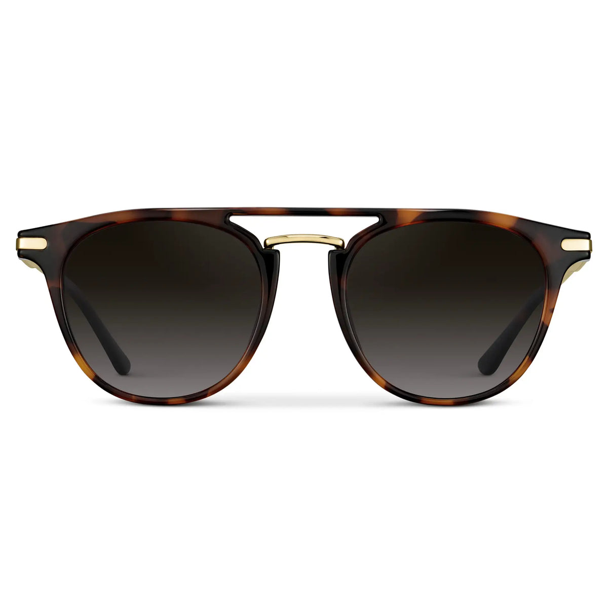 Brown Tortoise / Oak Brown Gradient Lens