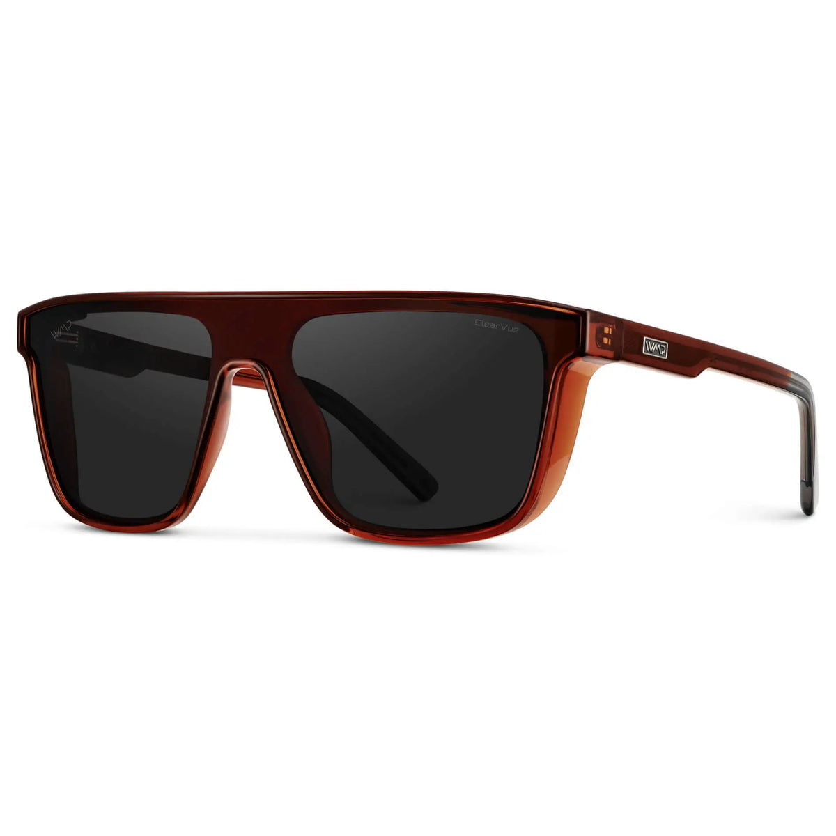 Crimson Red / Black Lens