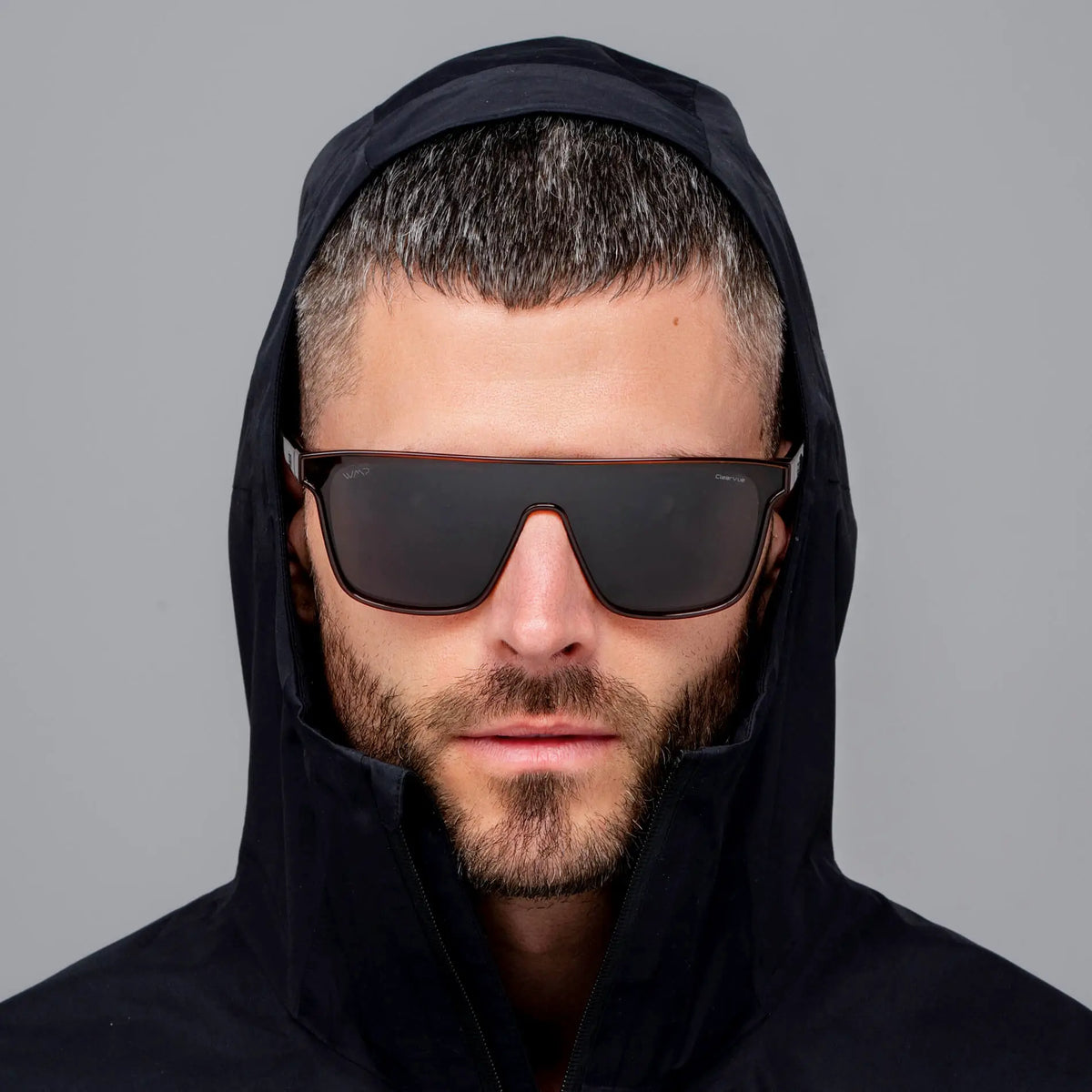 Crimson Red / Black Lens