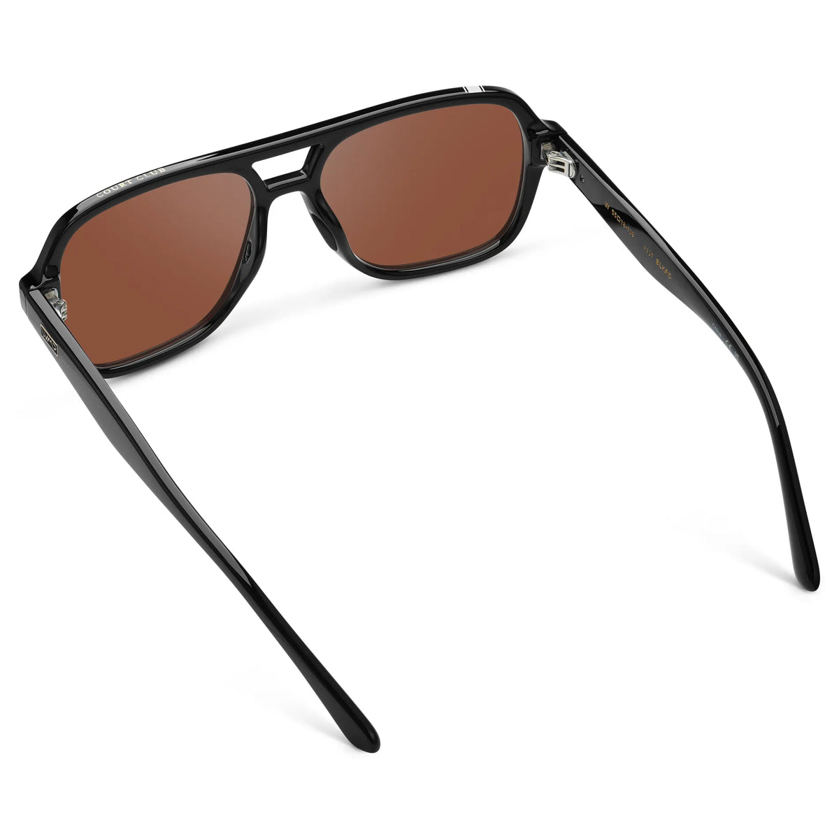 Black / Tinted Red Lens