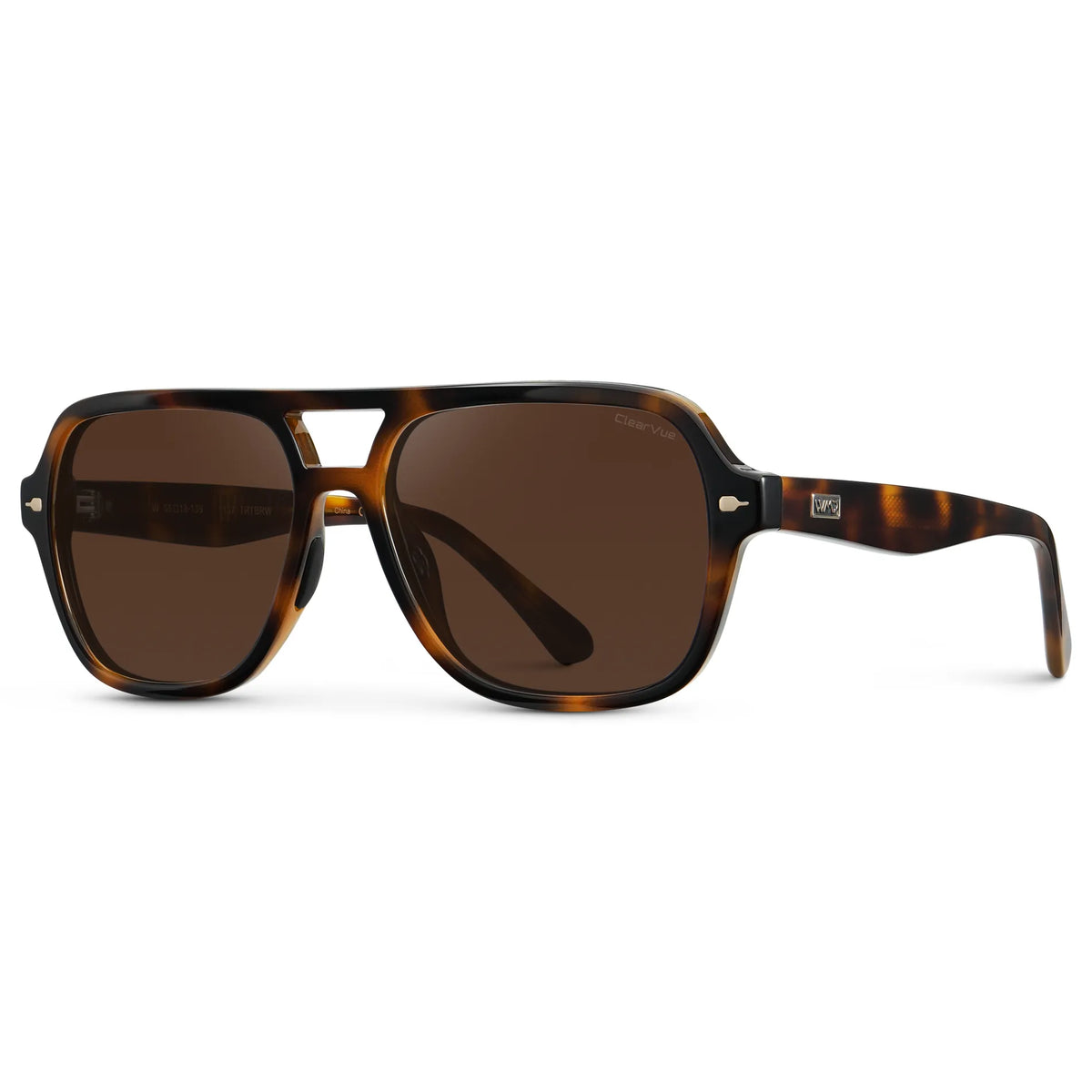 Brown Tortoise / Dark Brown Lens