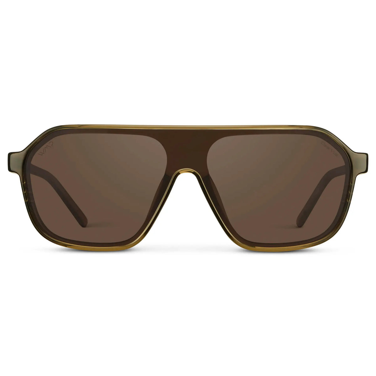 Crystal Verde / Brown Lens