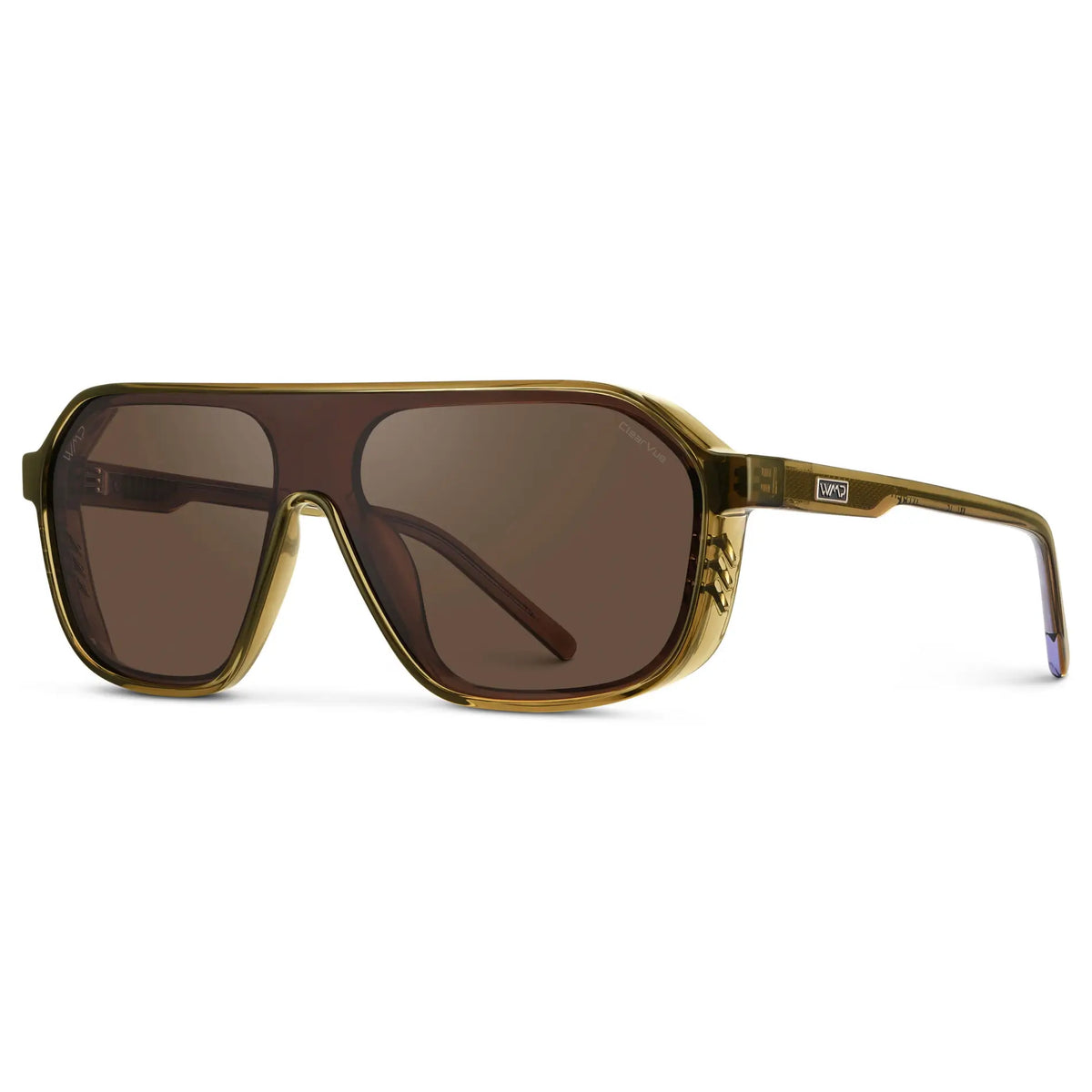 Crystal Verde / Brown Lens