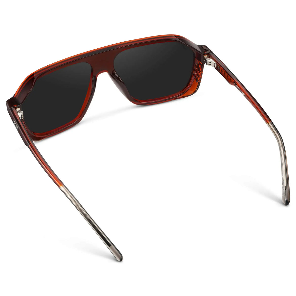 Crimson Red / Black Lens