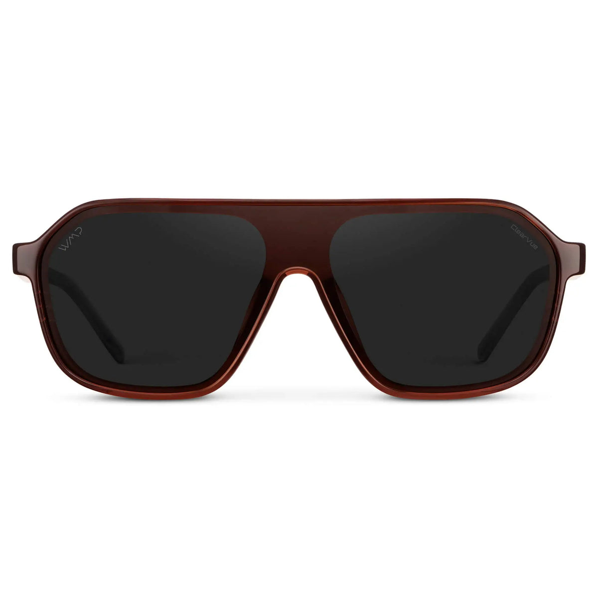 Crimson Red / Black Lens