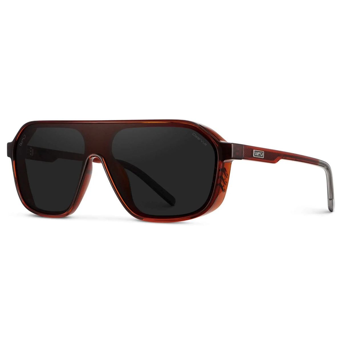 Crimson Red / Black Lens