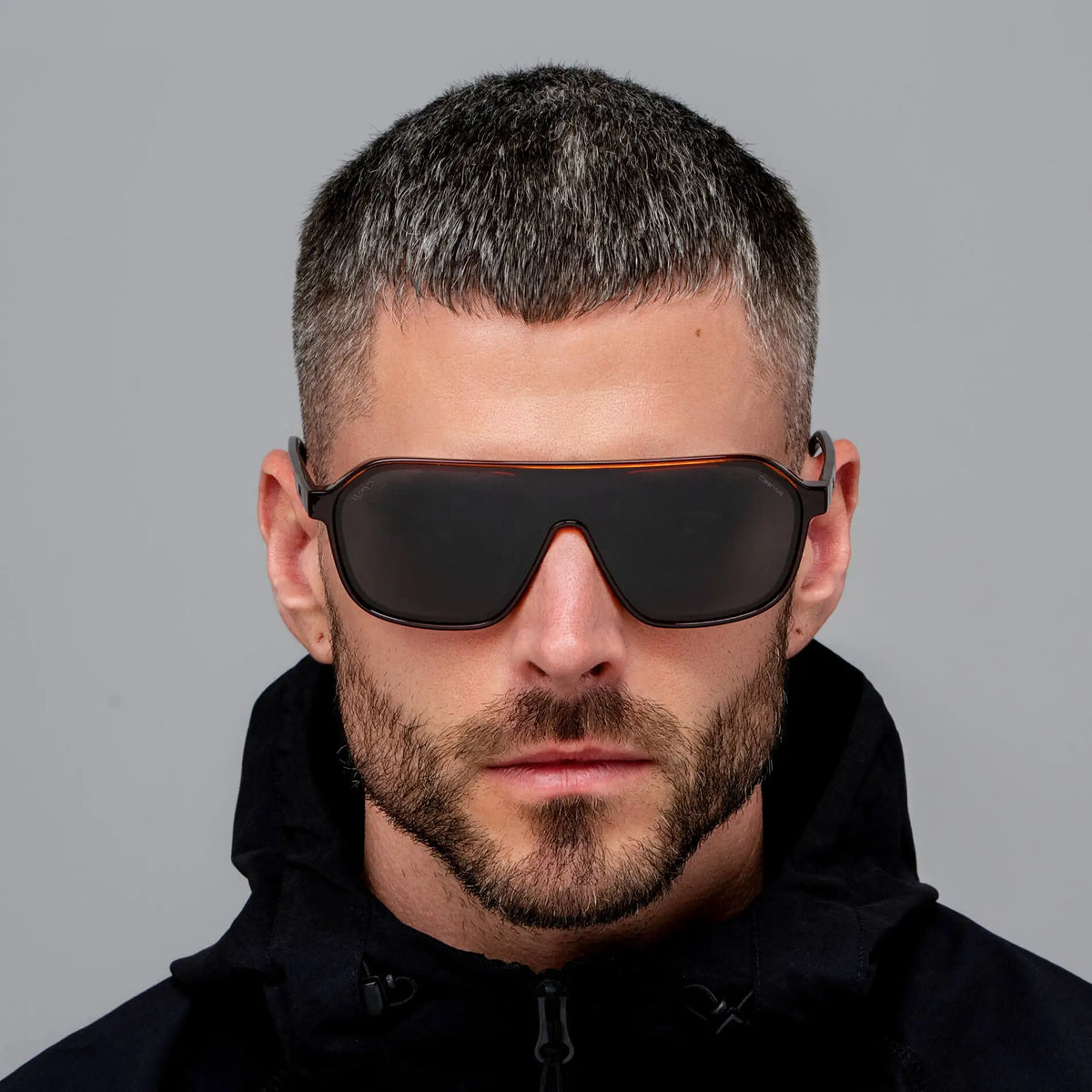 Crimson Red / Black Lens