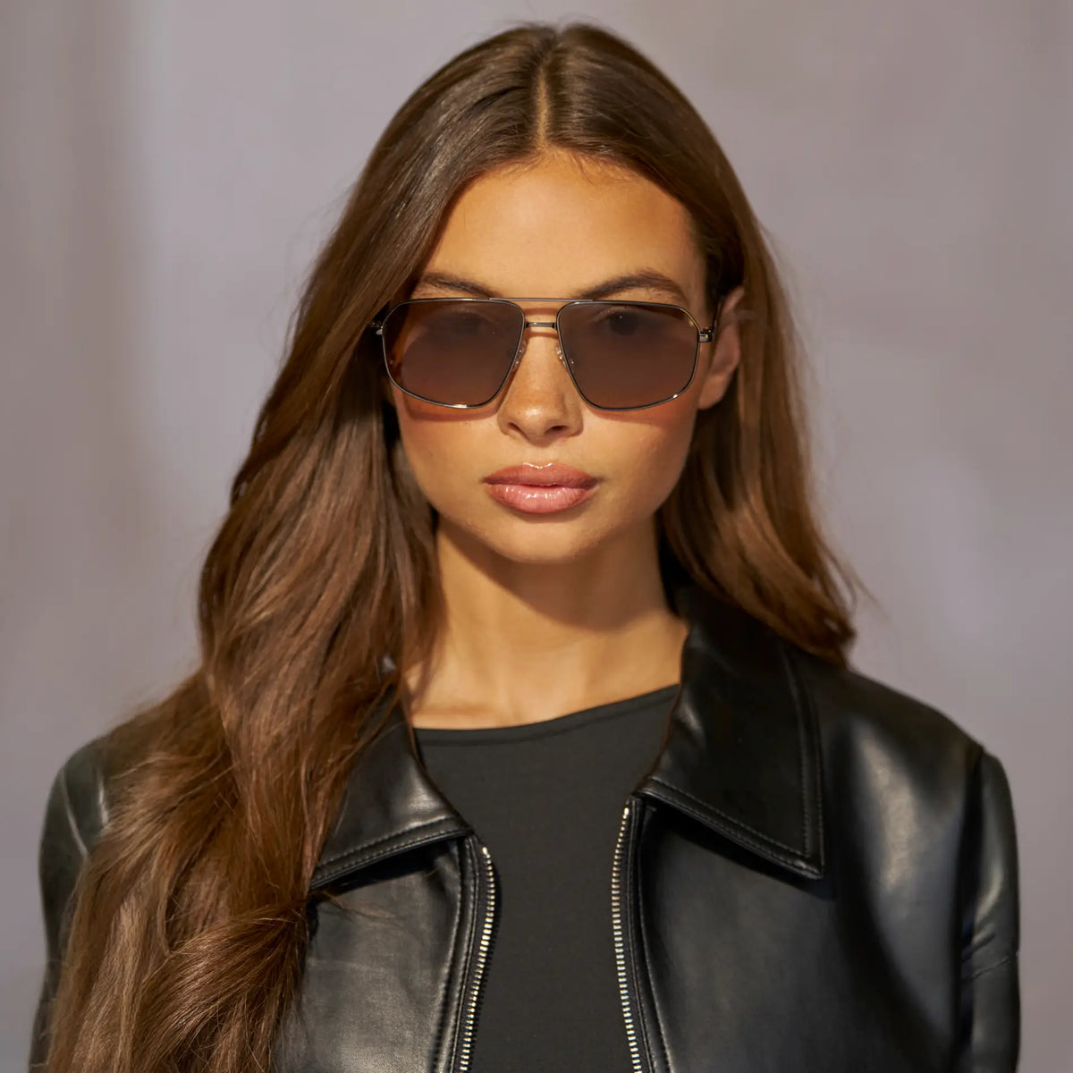 Gunmetal / Grey Brown Gradient Lens