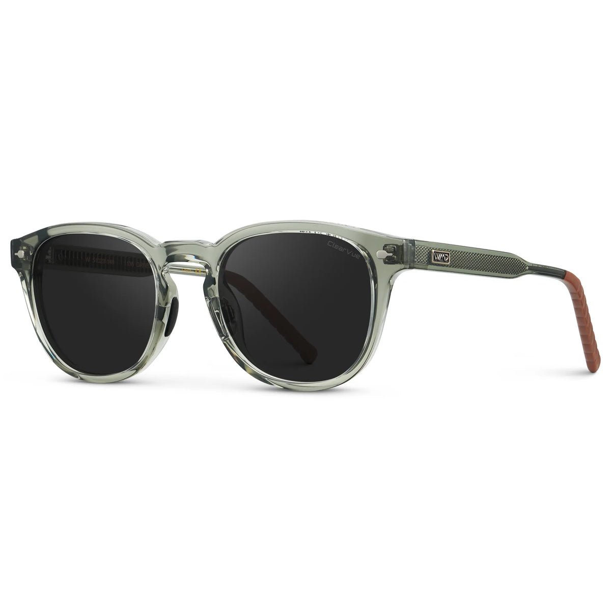 Sage Green / Black Lens
