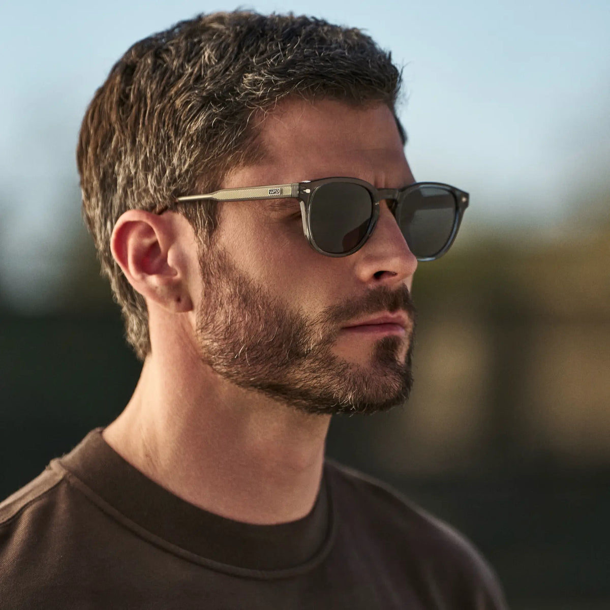 Sage Green / Black Lens