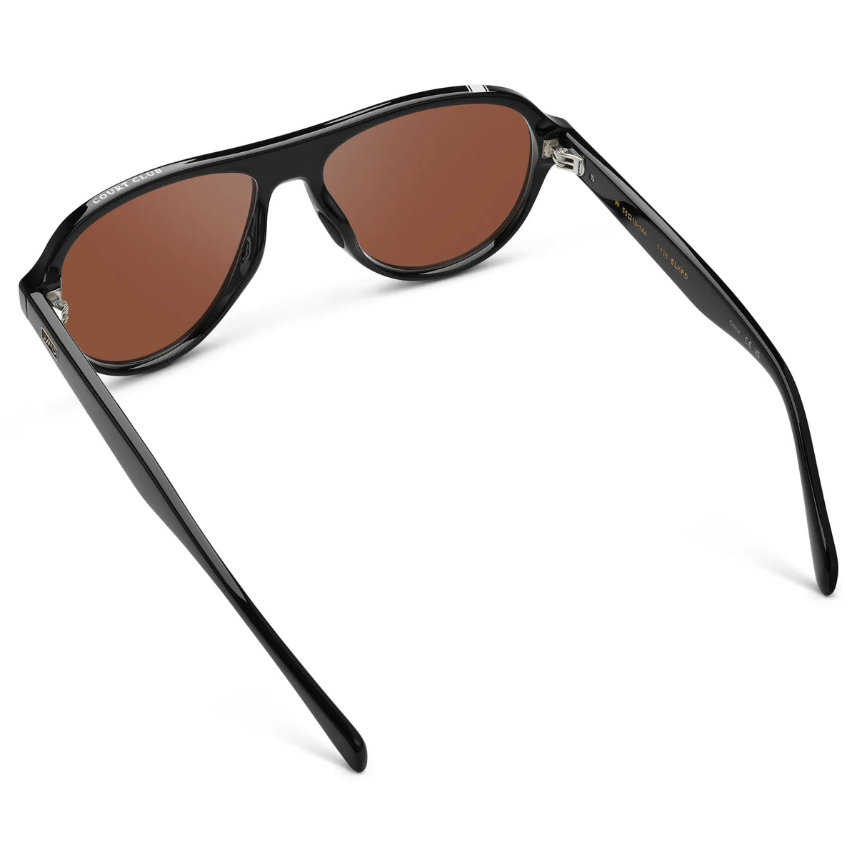 Black / Tinted Red Lens