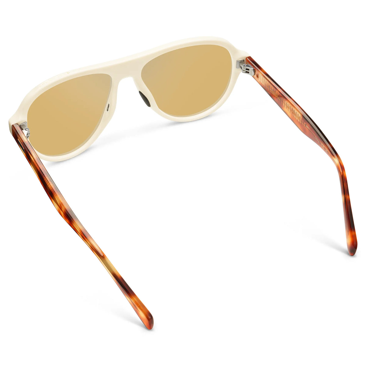Ivory Tortoise / Yellow Tinted Lens