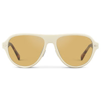 Ivory Tortoise / Yellow Tinted Lens